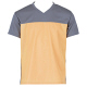 入浴介助用介護ユニフォーム　入浴介護Tシャツ　403340　オレンジ　L　1枚　フットマーク　（取寄品）