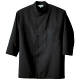 兼用コックシャツ　L　ブラック　861201-010-L　（直送品）