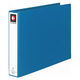 コクヨ データバインダーT（バースト用）幅広タイプ 青 1箱（10冊入） ファイル EBT-551B