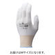【ウレタン背抜き手袋】 ショーワグローブ 被膜強化パームフィット手袋 B0501 ホワイト M 1双