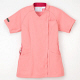 ナガイレーベン PRO-FUNCTION 女子スクラブ 医療白衣 半袖 コーラルピンク M ML-5362（取寄品）