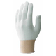 ショーワグローブ インナー手袋 B0610 フィット手袋 20枚入 XLサイズ ホワイト 1袋 1セット(120枚:20枚×6袋)（直送品）