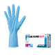 【使いきりニトリル手袋】 川西工業 ニトリル使いきり手袋ロング #2038BL 粉なし ブルー 1箱（100枚入）