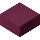 溝端紙工印刷　カラーナプキン　4つ折り　2PLY　ワインレッド　1セット（200枚：50枚入×4袋）  オリジナル