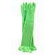 【天然ゴム手袋】 宇都宮製作 天然ゴム厚手手袋スーパーロング K401-L グリーン 1双