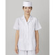 女性用調理衣半袖 5L ホワイト FA337-0008 1着 サーヴォ（旧サンペックスイスト）（直送品）