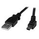 USBケーブル／1m／Mini B (L型上向き)　USBAMB1MU　1個　StarTech.com（直送品）