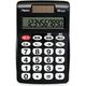 アスカ ビジネス電卓ポケット　ブラック C1009BK 1セット（3台）