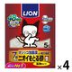 猫砂 ニオイをとる砂 7歳以上用 鉱物タイプ 5L 4袋 ライオンペット