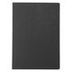 無印良品 上質紙 フラットに開くノート A6 横罫 80枚 黒 良品計画