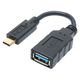 USB変換アダプタ Type-C[オス] - USB-A[メス] USB3.2 Gen2対応 変換ケーブル USA-10G2 1個