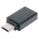 USB変換アダプタ Type-C[オス] - USB-A[メス] USB3.2 Gen2対応 USA-10G2C/SS 1個