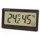エンペックス気象計 おうちルーム温湿度計スリム黒 TD-8512 1個（直送品）