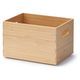 無印良品 重なる竹材長方形ボックス ハーフ 中 約幅26×奥行18.5×高さ16.5cm 良品計画