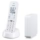 シャープ デジタルコードレス電話機（子機１台タイプ）　ホワイト系 JD-SF3CL-W（直送品）