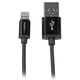 1m Apple Lightning-USBケーブル　USBLT1MB　1個　StarTech.com（直送品）