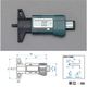 エスコ 25mm デプスゲージ(デジタル) EA725F-70 1セット(3個)（直送品）