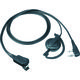 JVCケンウッド ケンウッド イヤホン付きクリップマイクロフォン耳掛けタイプ EMC-12 1個(1台) 469-6182（直送品）