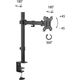 Super Vision 13-32インチ対応1画面タイプ デスクトップマウント SDM-H11 1台（直送品）