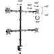 Super Vision 13-32インチ対応4画面タイプ デスクトップマウント SDM-H84 1台（直送品）