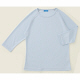 KAZEN スクラブ インナーTシャツ（男女兼用） 七分袖 シルバーグレー 4L 233-11（直送品）