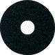 アマノ フロアパッド17 黒 HAL700500 1セット(5個:1個×5枚) 496-1463（直送品）