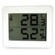 ヤザワコーポレーション DO01WH/デジタル温湿度計 ホワイト DO01WH 1個