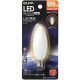 朝日電器 LED電球シャンデリア形E12 LDC1L-G-E12-G311（直送品）