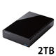 HDD 外付け 2TB USB3.0 テレビ対応 ブラック ELD-CED020UBK エレコム 1個