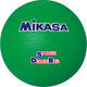 ミカサ】 スポンジドッジボール（直径約21cm、重量約210g） 空気の継ぎ足しが必要ないスポンジボール 緑 STD-21 G（直送品）