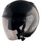TNK工業 XX-505 ヘルメット ハーフマッドブラック XXL（62-64cm未満） 511073（直送品）