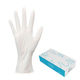 【使いきりニトリル手袋】 ファーストレイト ニトリルグローブ 3DW 粉あり ホワイト L 1箱（100枚入）