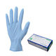 【使いきりニトリル手袋】 ファーストレイト ニトリルグローブ BD 粉あり ブルー M 1箱（100枚）