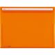 セキセイ アクティフV　フリップファイル　A4ヨコ　オレンジ ACT-5901-51 1セット（5冊）