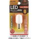 朝日電器 ELPA LED常夜灯用ナツメ球 LDT1YR-G-E12-G1001 1個 178-0345（直送品）