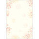 ササガワ 和柄用紙 和ごころ 枝桜 はがきサイズ 4-1120 1セット（100枚：20枚×5袋）（取寄品）