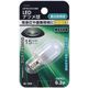 オーム電機 LEDナツメ球 常夜灯 E12 昼白色 15lm LDT1N-G-E12 AS91 1セット(5個)（直送品）