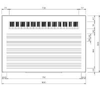 壁掛ホワイトボード（実績グラフ・その他）