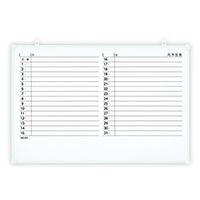 壁掛ホワイトボード（月間予定表）