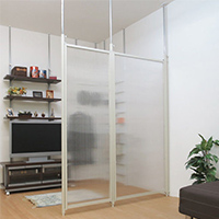 突っ張りパーテーション