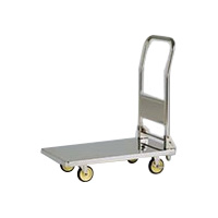 ステンレス製折りたたみ台車