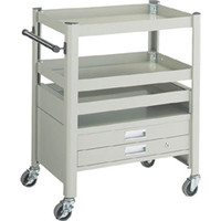 スチールワゴン（キャビネット・引出付）