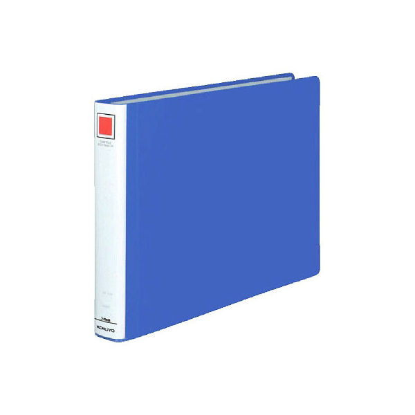 コクヨ　チューブファイル　エコツインR　B4ヨコ　とじ厚30mm　青　両開きパイプ式ファイル　フ-RT639B　1セット（12冊）