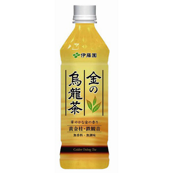 伊藤園 金の烏龍茶 500ml 1箱（24本入） - アスクル