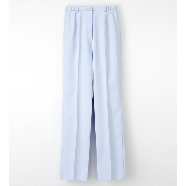 ナガイレーベン 女子パンツ ナースパンツ 医療白衣 ブルー S FE-4503（取寄品）