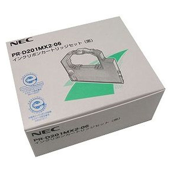 NEC プリンタ用リボン PR-D201MX2-06 インクリボンカートリッジ 1箱