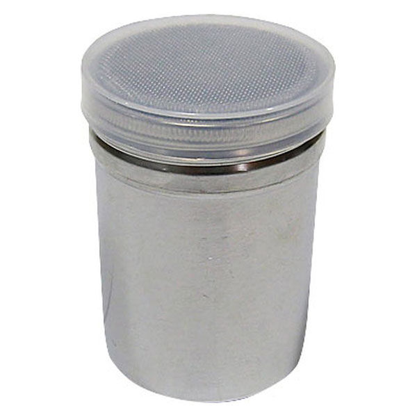 SA18-8パウダー缶（アクリル蓋付） 小 BPU01003 遠藤商事 （取寄品 