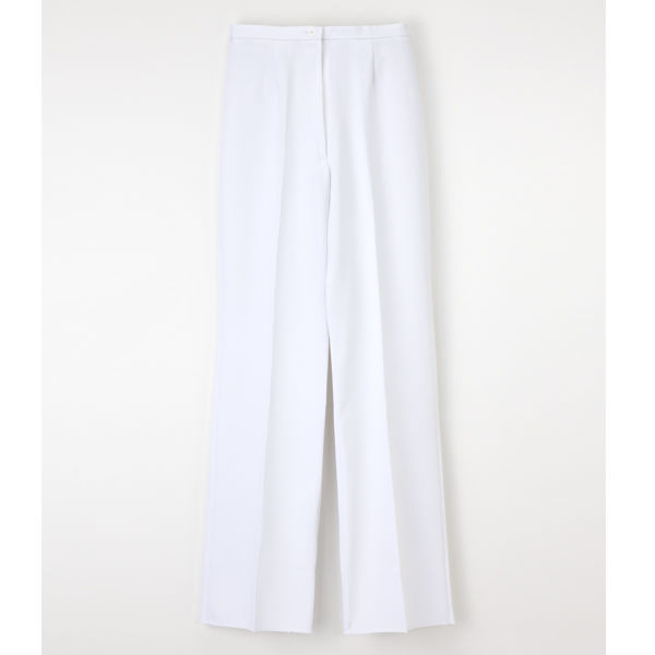 ナガイレーベン 女子パンツ ナースパンツ 医療白衣 ホワイト EL TS-2088（取寄品）