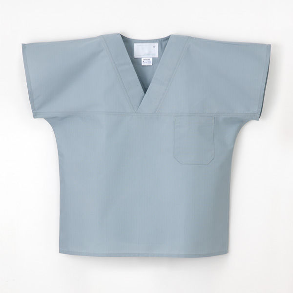 ナガイレーベン 男子手術衣（上衣）オーアールスタット Mサイズ ミストグリーン OR8202（取寄品）