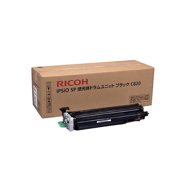 リコー（RICOH） 純正感光体ドラムユニット IPSiO SP C820 ブラック 515595 1個 - アスクル